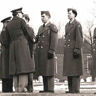Submitted By Jim Boyd<    >Five of us enlisted in the Air Force<    >Left to Right - Willett Haggerty, Jim Boyd, William Colby, Charles Atkins and Dave Sawyer